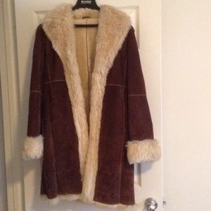 Wilsons leather suede coat